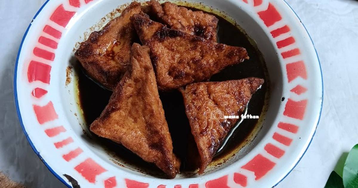 Resep Tahu Kecap Kudus Oleh Mama Fathan Cookpad