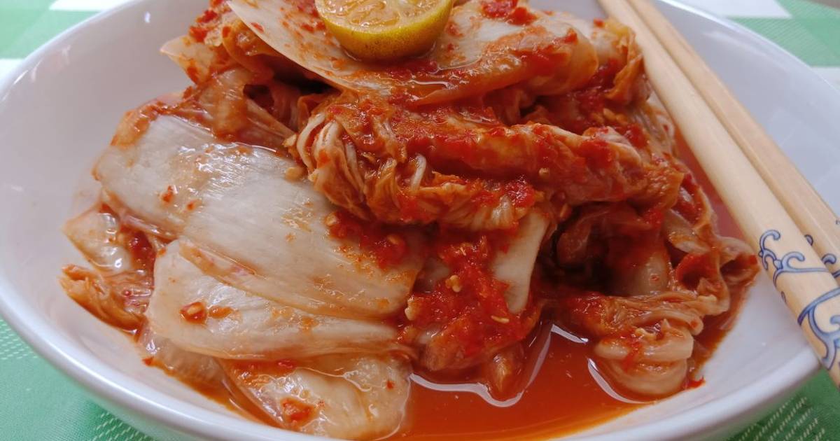 Resep Kimchi Rasa Terasi Oleh Michico Octavian Cookpad