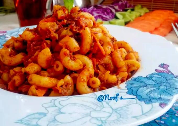 Resep Makarona Bil Laham Macaroni Daging Ala Timur Tengah Oleh Noof S