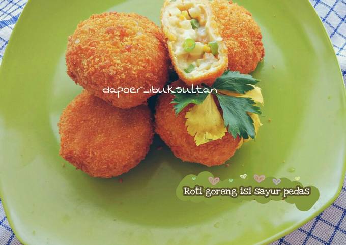 Resep Roti Goreng Isi Sayur Pedas Oleh Dapoer Ibuksultan Cookpad