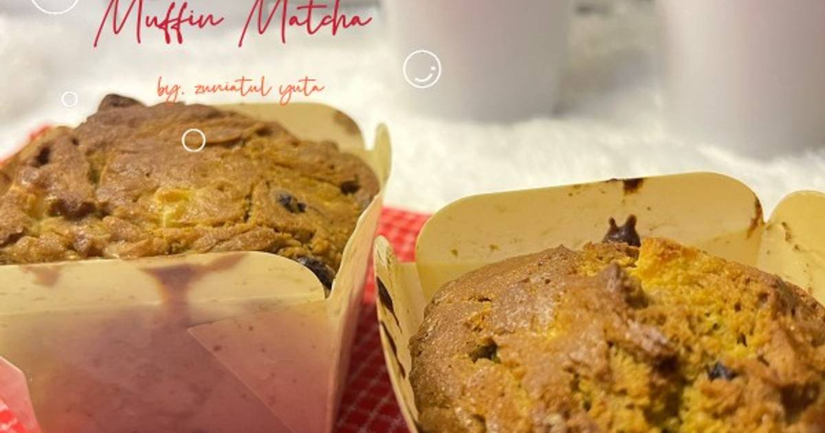 Resep Muffin Matcha Oleh Zuniatul Yuta Cookpad