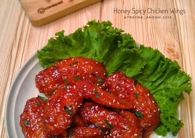 Resep Honey Spicy Chicken Wings Oleh Cookpad