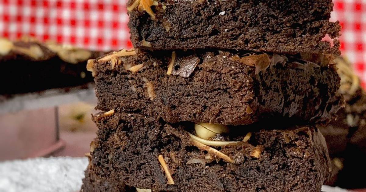 Resep Brownies Jadul Enak Oleh Angelina Zhang Cookpad