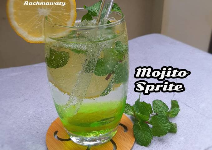 Resep Mojito Sprite Oleh Rachma Waty Cookpad