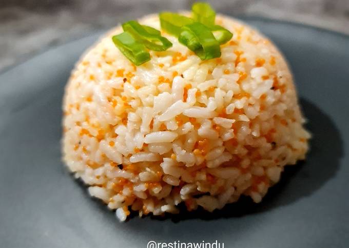 Resep Nasi Goreng Butter Tobiko Mayo Oleh Windu Restina Cookpad