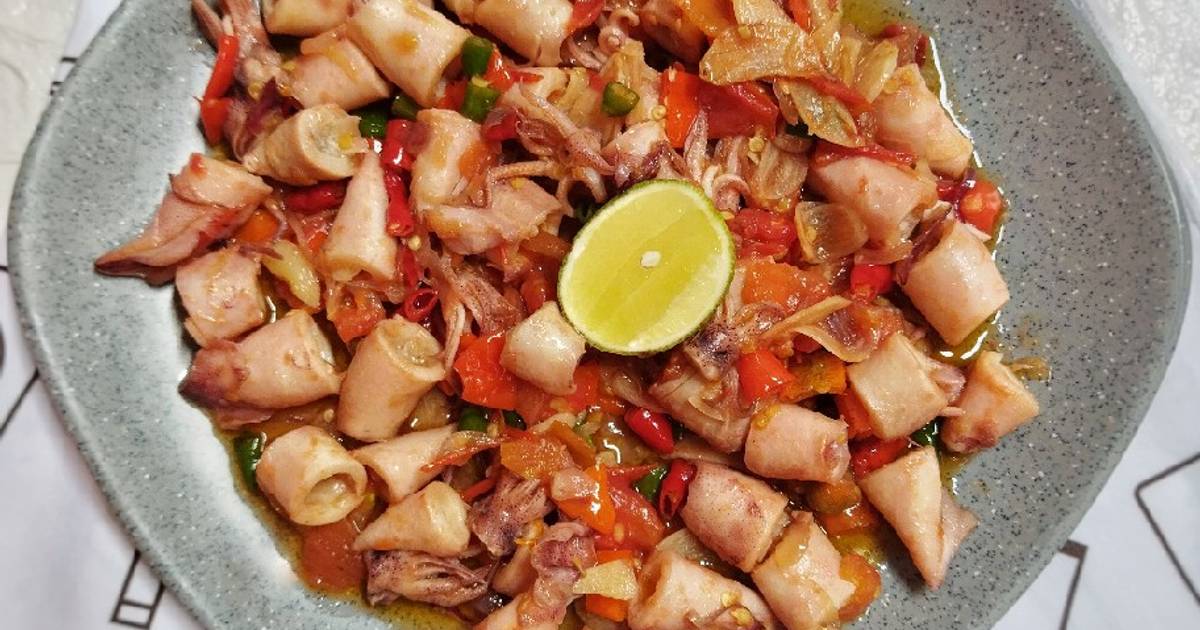 Resep Cumi Asin Sambal Dabu Dabu Oleh Uci Mandasari Cookpad