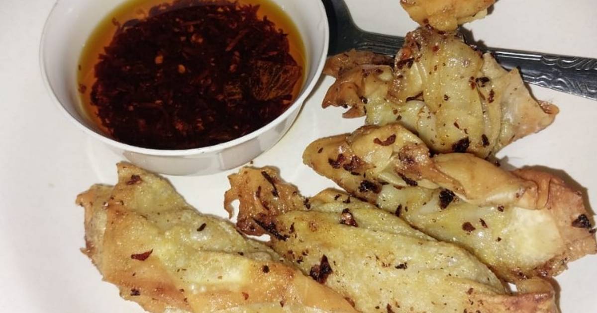 Resep Pangsit Chili Oil Enak Dan Mudah Cookpad