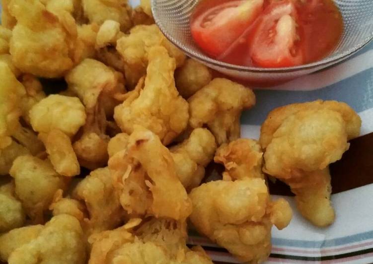 Resep Tempura Kembang Kol Kembang Kol Goreng Tepung Oleh Nurvita Sari