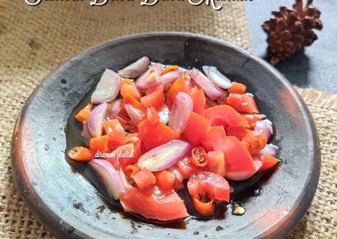 Resep Sambal Dabu Dabu Khas Manado Oleh Farhah Cookpad