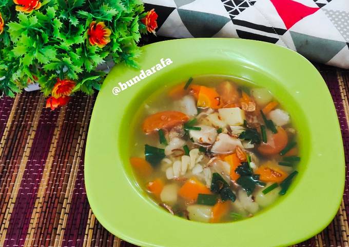 Resep Sayur Sop Bakso Sehat Oleh BundaRafa Cookpad