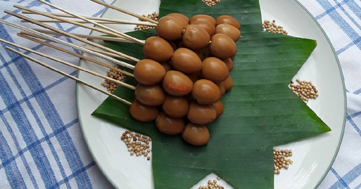 Resep Sate Telur Puyuh Ala Angkringan Oleh Asti Cookpad