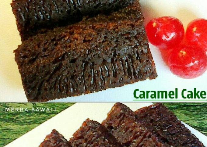 Resep Bolu Sarang Semut Caramel Cake Oleh Merra Bawati Cookpad