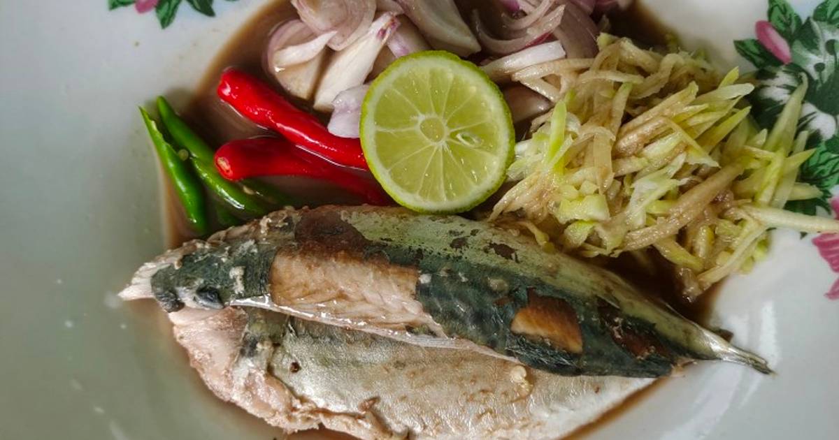 Resipi Ikan Kembung Rebus Budu Dan Mangga Oleh Fz Adzlin Cookpad