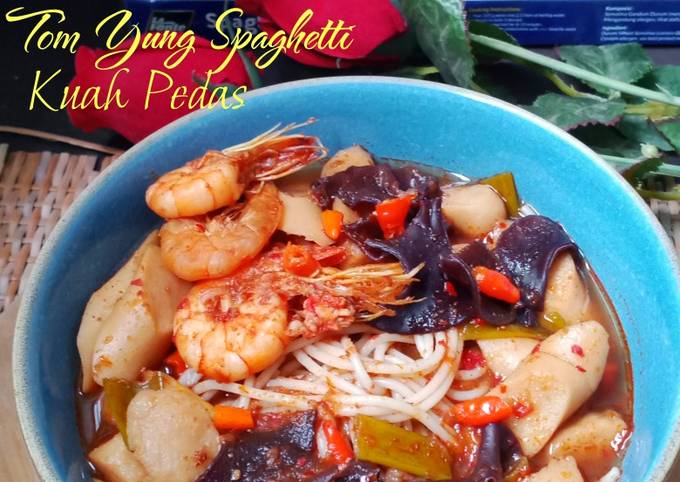 Resep Tom Yum Spaghetti Kuah Pedas Oleh Dewi Saraswati Cookpad