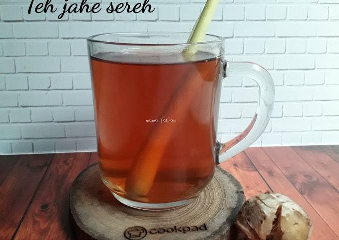 Resep Teh Jahe Sereh Oleh Mama Fathan Cookpad