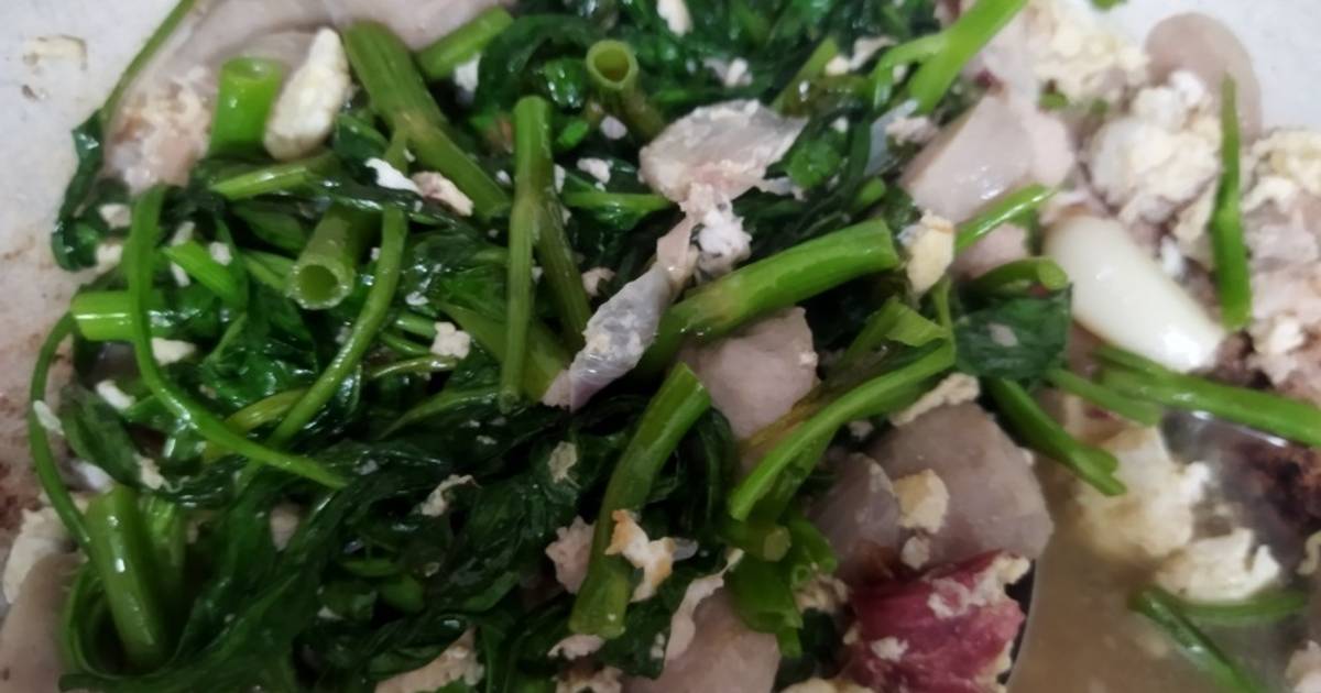 Resep Kangkung Kocok Saus Tiram Oleh Eka Suswanti Cookpad