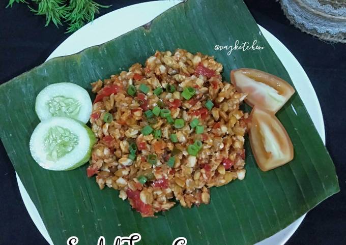 Resep Sambal Tempe Goang Oleh Vay Kitchen Cookpad