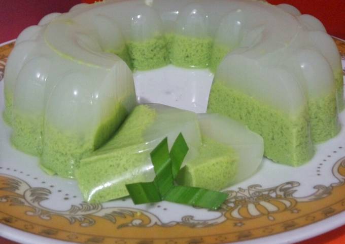 Resep Agar Lumut Pandan Santan Oleh Mama Vina Cookpad