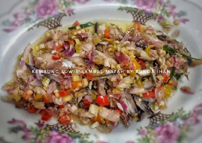 Resep Kembung Suwir Sambal Matah Oleh Rahma Wati Cookpad