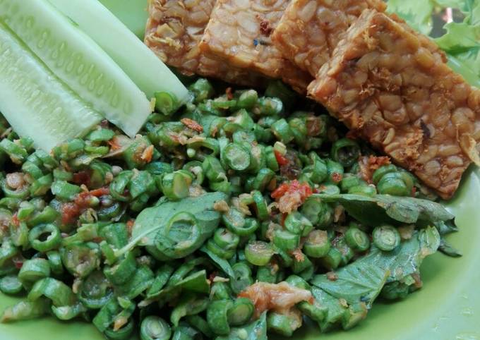 Resep Pencok Kacang Panjang Oleh Veronica Tri Cookpad