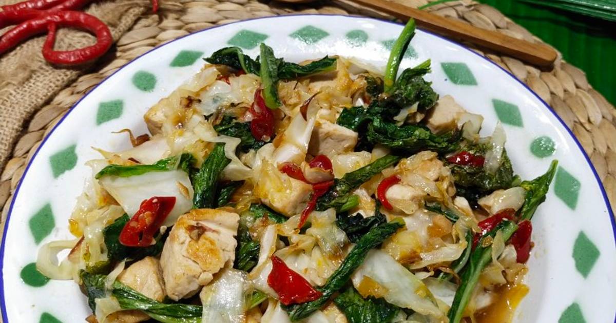 Resep Oseng Tahu Kol Dan Sawi Oleh Citra Risa Septiani Cookpad