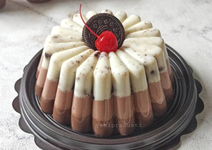 Resep Puding Oreo Milo Cokelat Oleh Yeni Cookpad