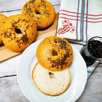 Gyors bagel glutén tej és tojásmentesen Gluténmentes Íz lik