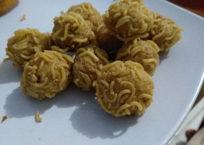 Resep Bola Tahu Rambutan Mi Oleh Haslinda Siregar Cookpad