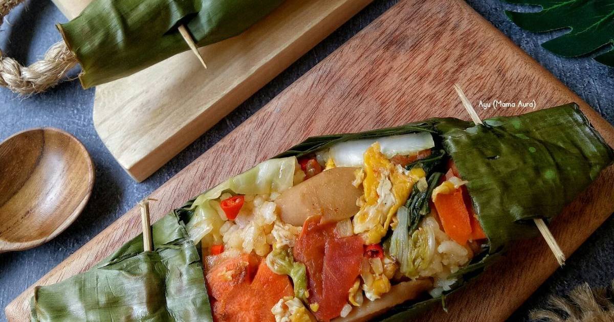 Resep Nasi Gila Bakar Oleh Ayu Mama Aura Cookpad