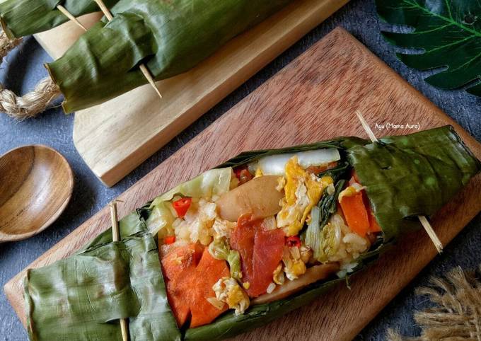 Resep Nasi Gila Bakar Oleh Ayu Mama Aura Cookpad