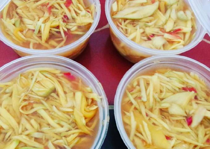 Resep Rujak Serut Mangga Muda Oleh Lea Aprilia Cookpad