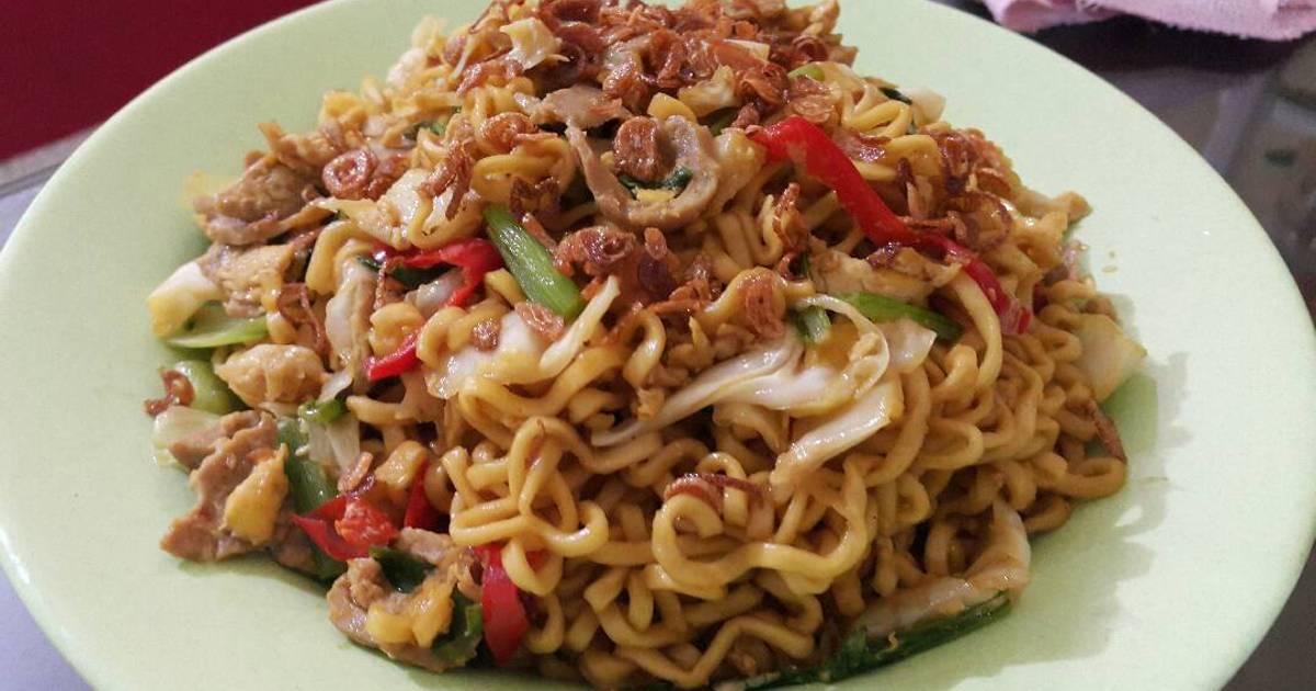 Resep Mie Bakmi Goreng Ulang Tahun Oleh Nanazhou Cookpad