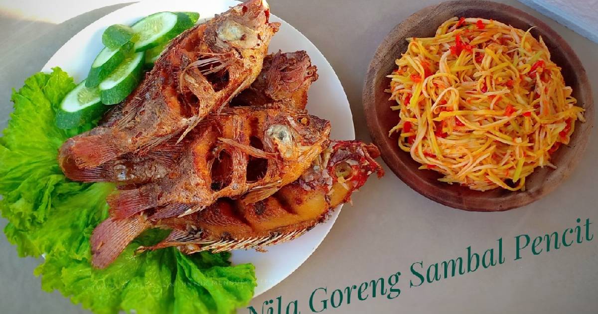 Resep Nila Goreng Sambal Pencit Oleh Nurul Sania Cookpad