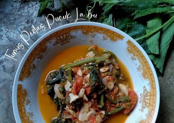 Resep Tumis Pedas Daun Pucuk Labu Oleh Rany TriSuci Cookpad