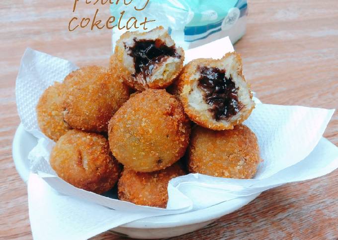 Resep Bola Bola Pisang Cokelat Oleh Mama Kafa Cookpad