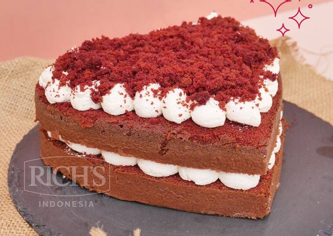 Resep Red Velvet Naked Cake Oleh Rich Products Indonesia Cookpad