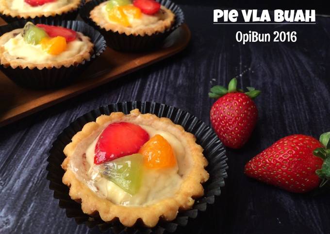 Resep Pie Vla Buah Oleh OpiBun Cookpad