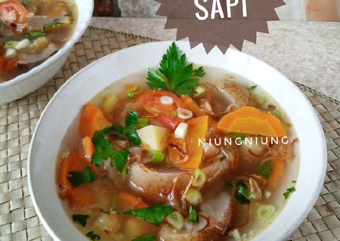 Resep Sup Kikil Sapi Oleh Niung Niung Cookpad