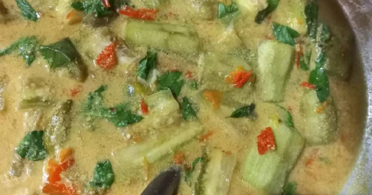 Resep Terong Santan Kemangi Oleh Dapur Bunda Cookpad