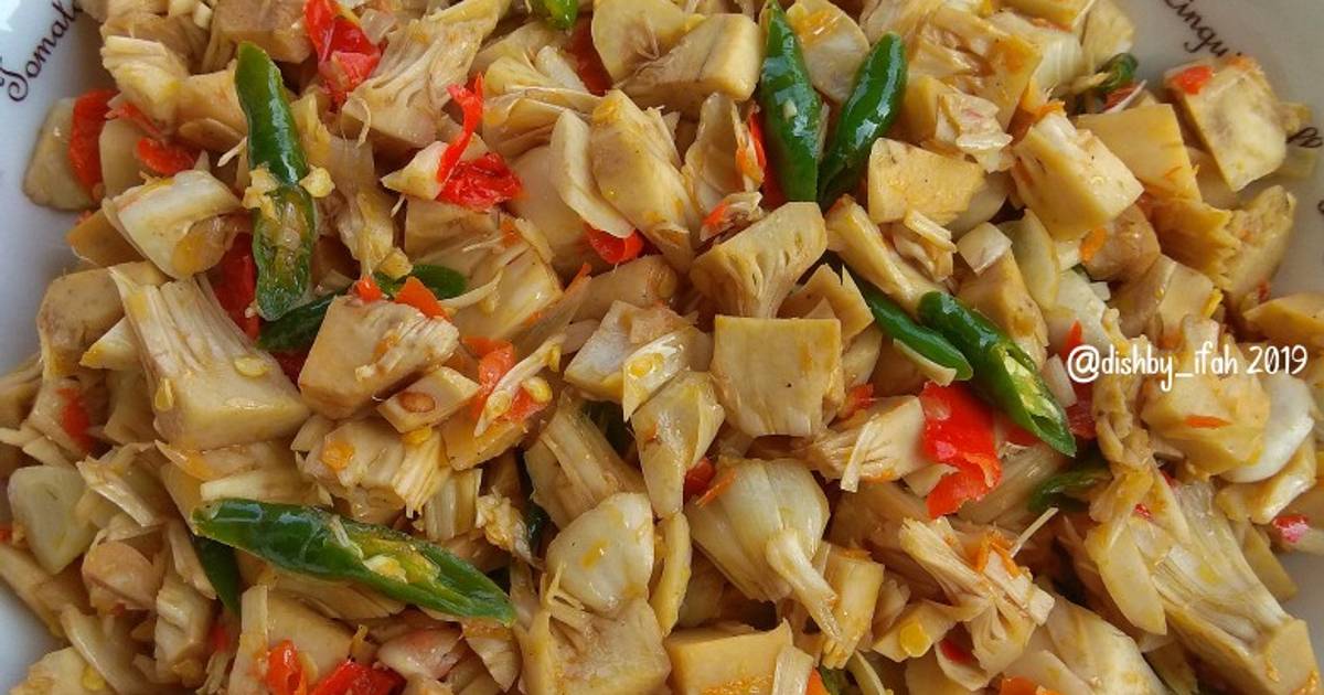 Resep Tumis Nangka Pedas Oleh Dish By Ifah Cookpad