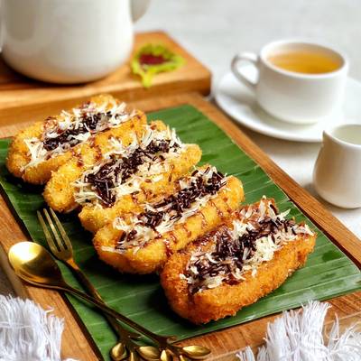 Resep Pisang Goreng Coklat Keju Oleh Silvia Novi - Cookpad