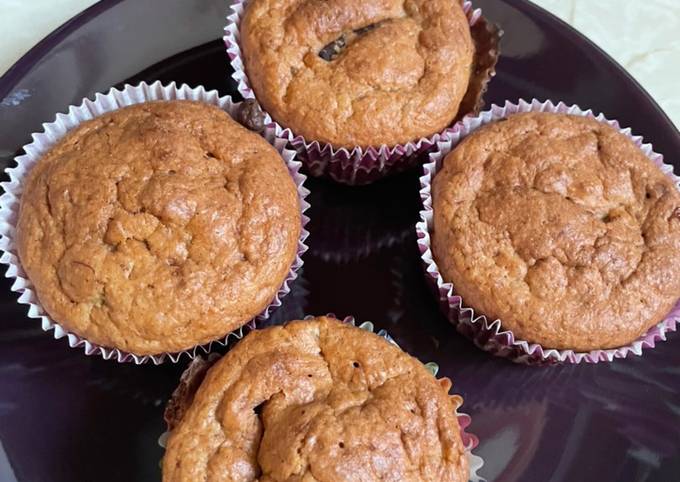 Banánkenyér muffin Angelkee receptje Cookpad receptek