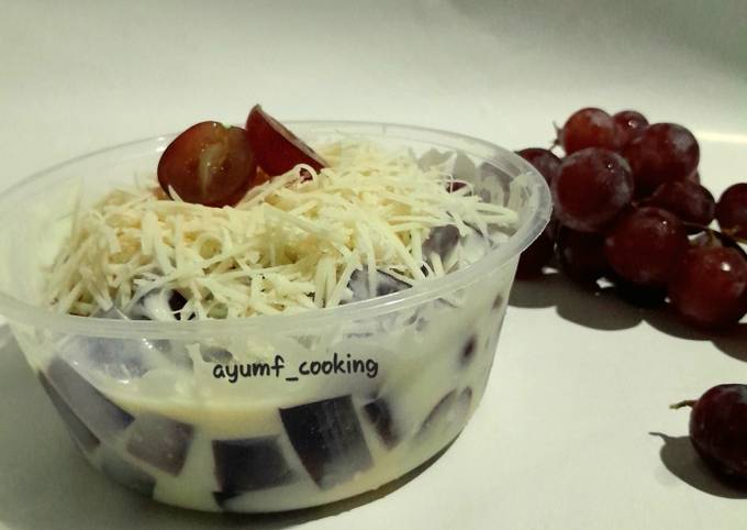 Resep Salad Nutrijell Anggur Creamy Oleh Ayumf Cooking Cookpad