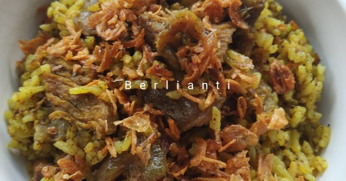 Resep Nasi Kebuli Daging Sapi Oleh Berlianti Cookpad