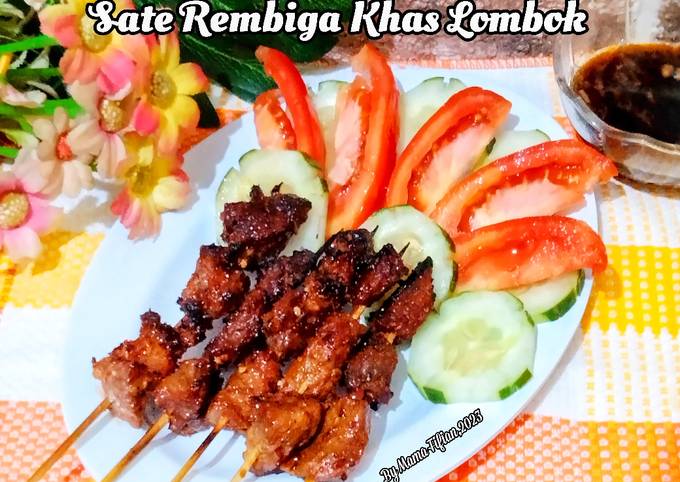 Resep Sate Rembiga Khas Lombok Oleh Lanjarsih Mama Fifian