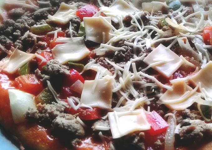 Resep Pizza Tanpa Ragi Tanpa Oven Oleh Rakheleni Khoirunnisa Cookpad