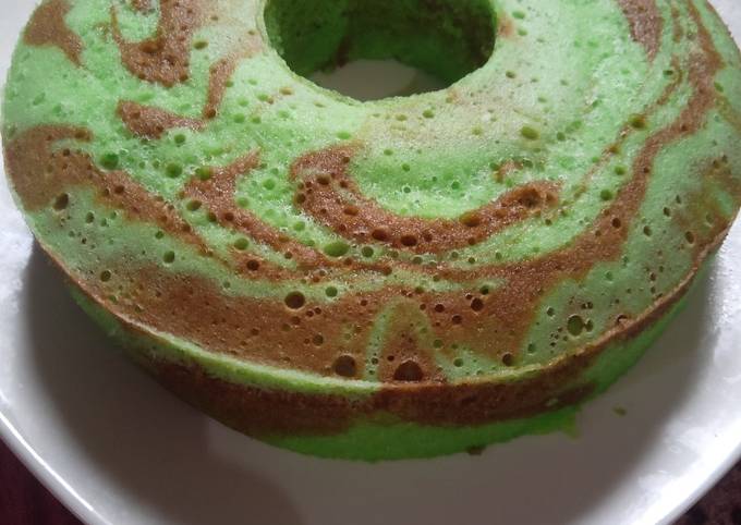 Resep Bolu Kukus Pandan Mocca Lembut Dan Empuk Irit Bahan Oleh