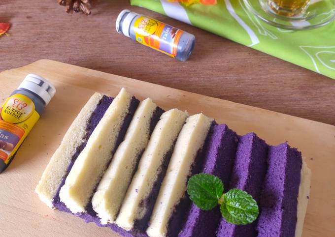 Resep Bolu Kukus Lapis Talas Oleh Ratihang Cookpad