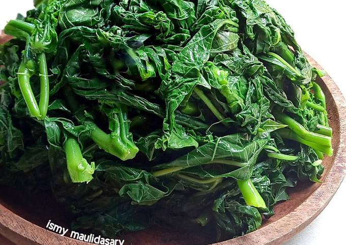 Resep Daun Singkong Rebus Awet Hijau Oleh Ismy Maulidasary Cookpad