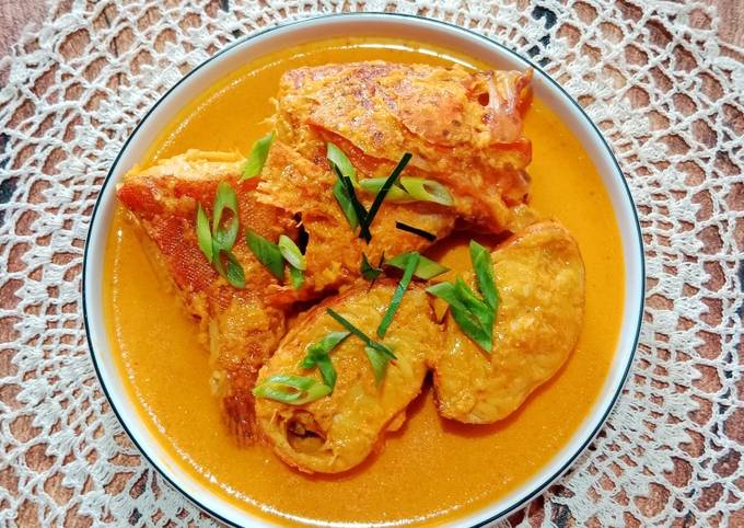 Resep Gulai Ikan Kakap Merah Khas Minang Oleh KasMira Cookpad